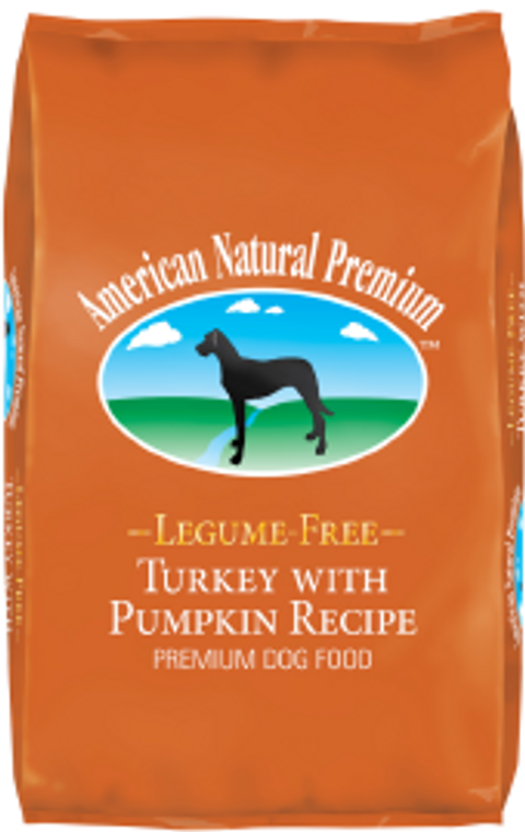 American Natural Premium Legume Free Turkey & Pumpkin Dog Food 12lb