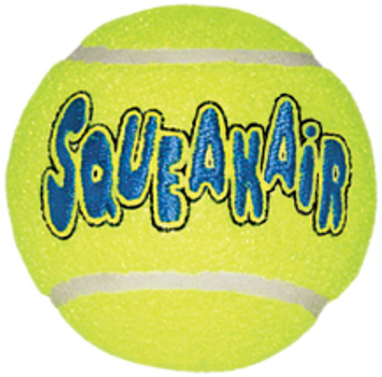 Kong ast2b Medium Squeaker Dog Tennis Ball Dog Toy
