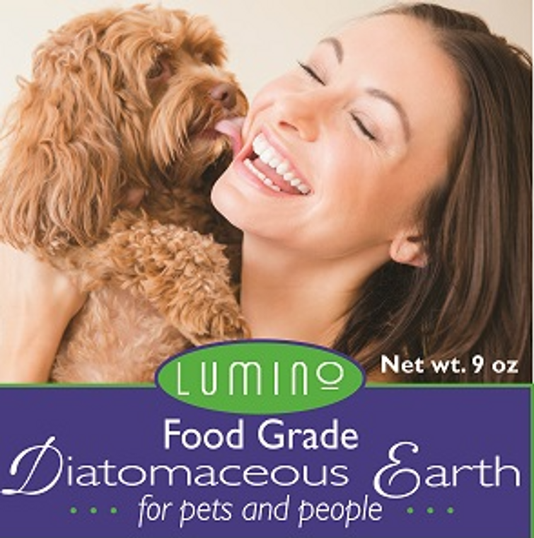 Lumino 9oz Organic Diatomaceous Earth