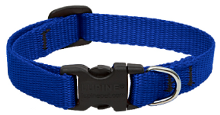 Lupine Collar Blue 1/2" 10-16