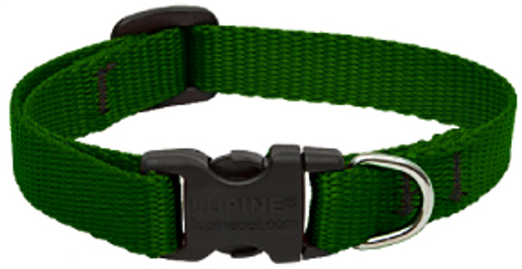 Lupine Collar Green 1/2" 10-16