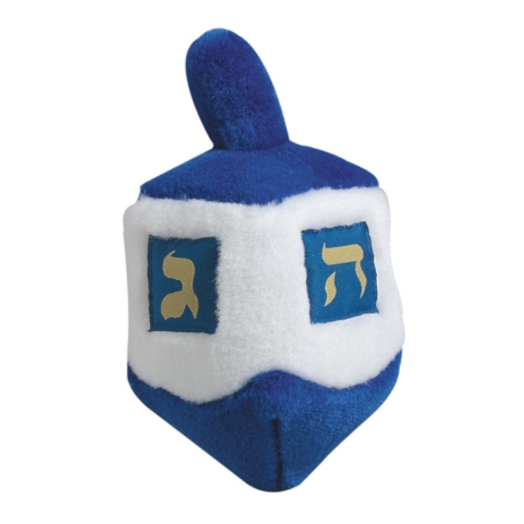 Multipet Dreidel Hanukkah Dog Toy Holiday Dog Toy 6.5"