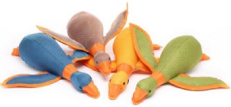 Multipet Assorted Dazzle Ducks Dog Toy