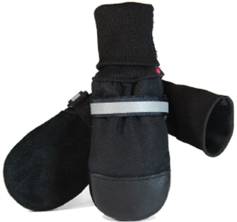 Muttluks Dog Boots Black Extra Extra Small