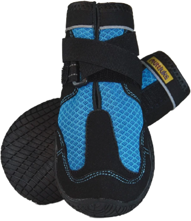 Muttluks Mud Monster Dog Boot 2 Pack Blue Size 2 Extra Small