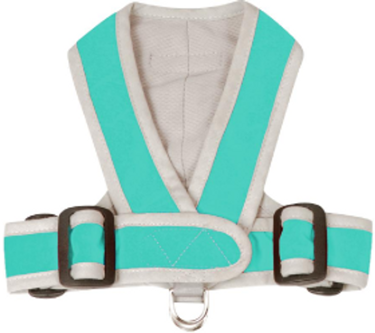My Canine Kids Precision Dog Harness Large Turquoise