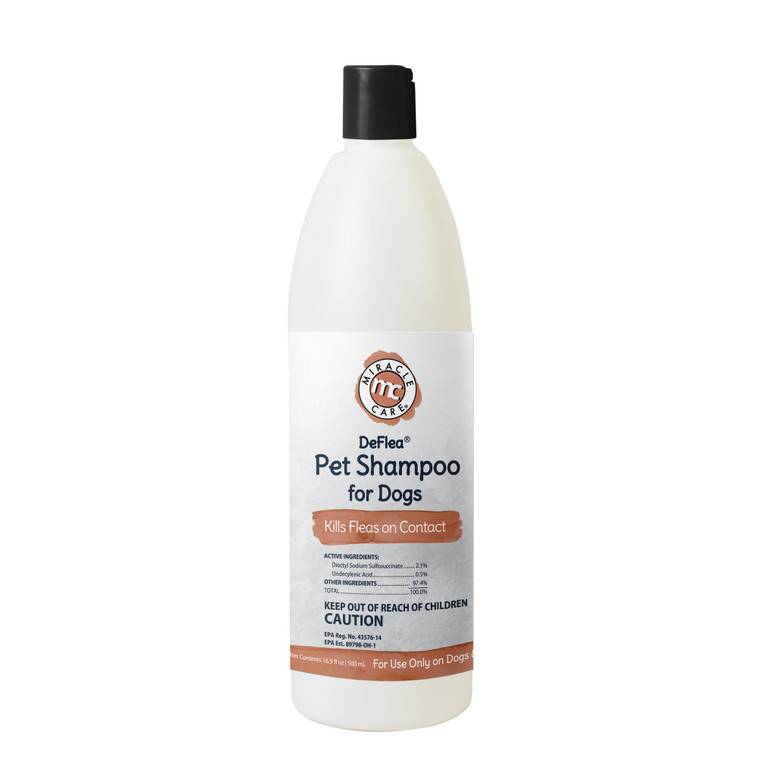 Natural Chemistry De Flea Dog Shampoo 16.9oz