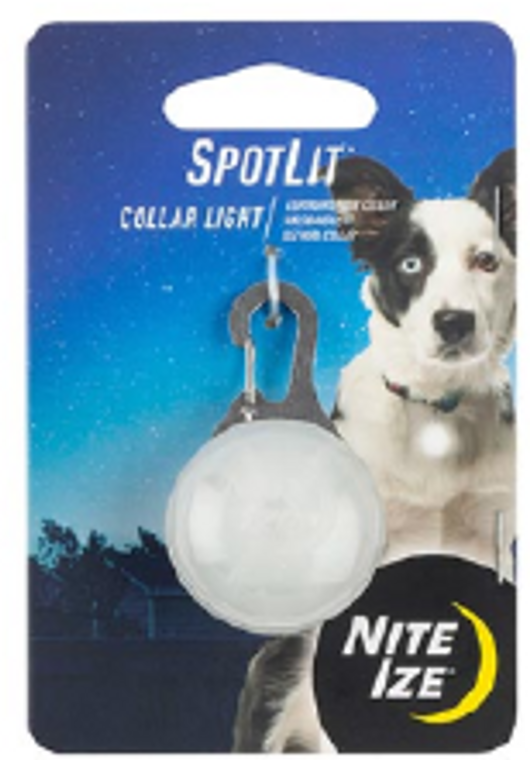 Niteize SpotLit Collar Light - White