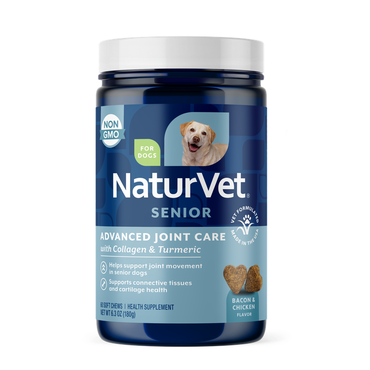 NaturVet Senior Advanced Joint Health Soft Chew 60ct
