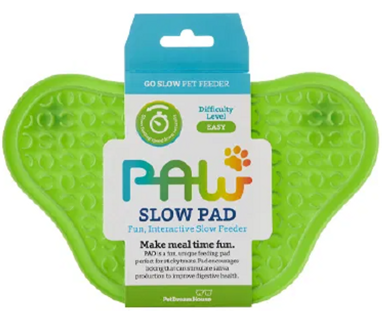 Pet Dream House Paw Lick Pad Green