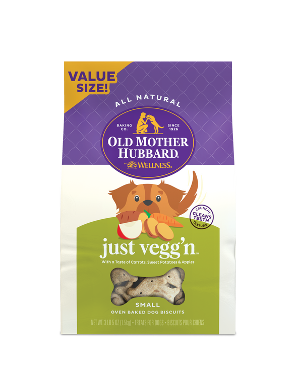 Old Mother Hubbard Small Special Recipe Just Vegg'n Dog Treat 3#-5oz