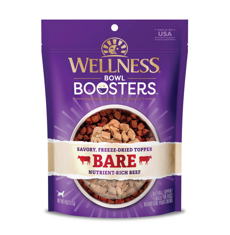 Wellness Dog Food Bowl Booster Pure Beef Protein 4oz