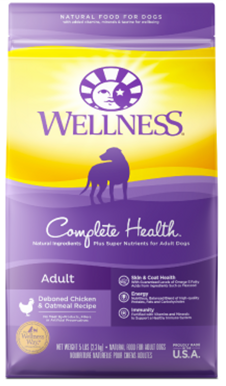 Wellness Complete Health Chicken Dog Food 5lb