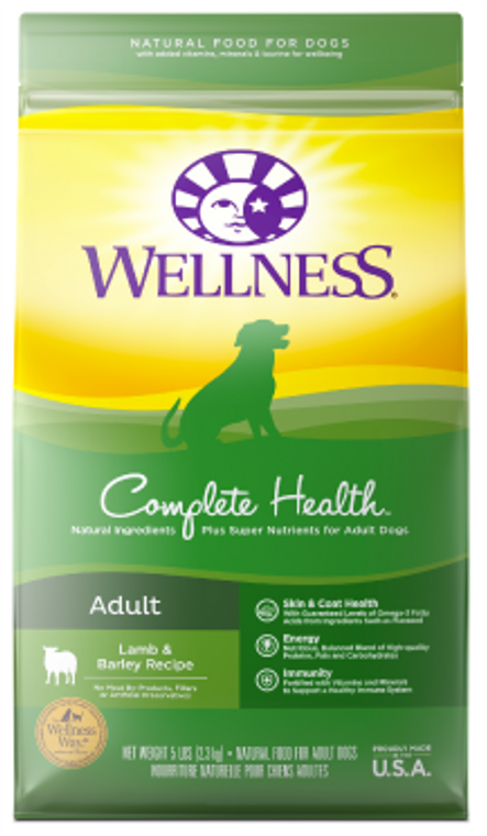 Wellness Complete Health Lamb Dog Food 5lb