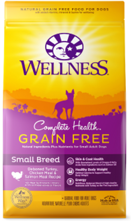 Wellness Complete Health GF Small Breed Adult Dog Food 11lb