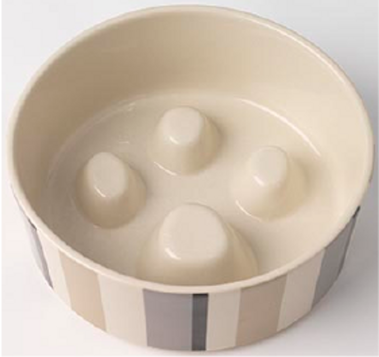 Petrageous 7" Metro Slow Feeder Dog Dish