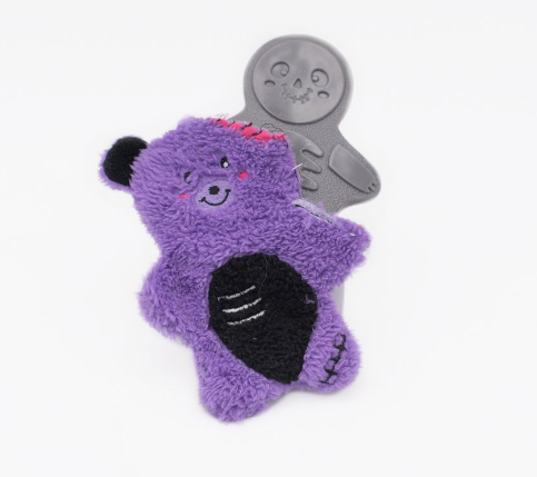 Zippy Paws Halloween Bonez Zombie Bear