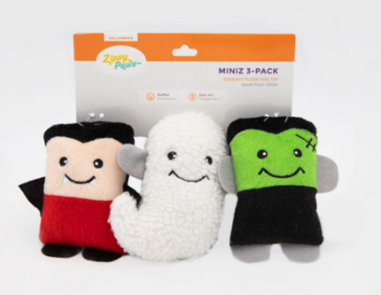 Zippy Paws Monsters 3 Pack