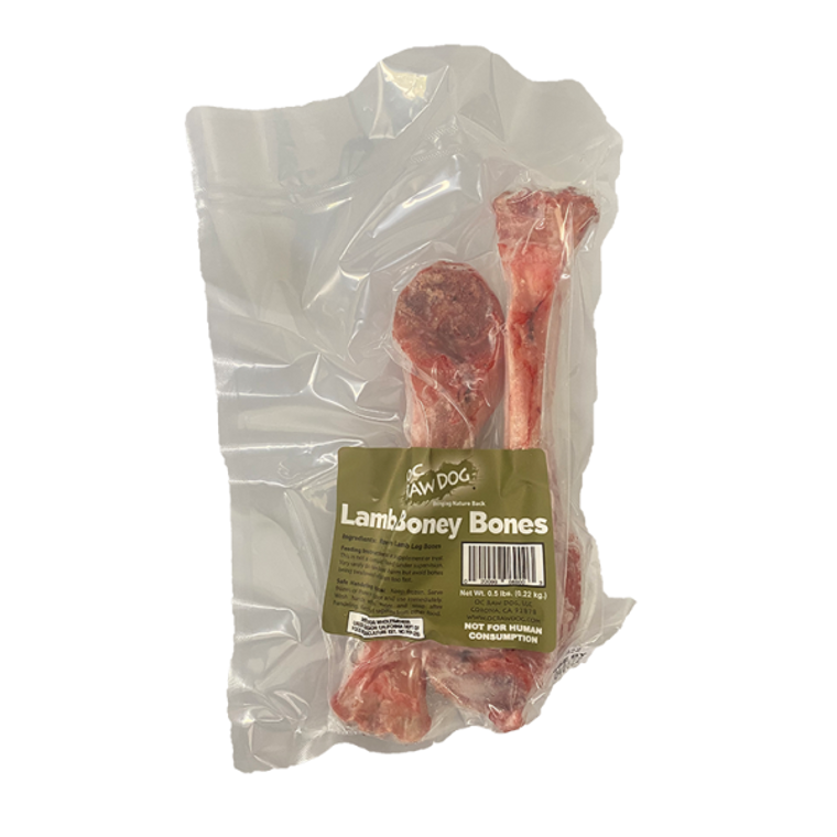 OC Raw Lamb Bony Bones 8oz