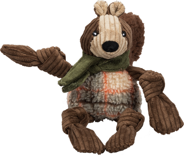 HuggleHounds Pistachio Squirrel Knottie Small