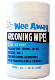 Wee Away Grooming Wipes 100 Ct
