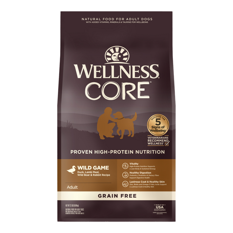 Wellness CORE Wild Game Dog Food 22lb