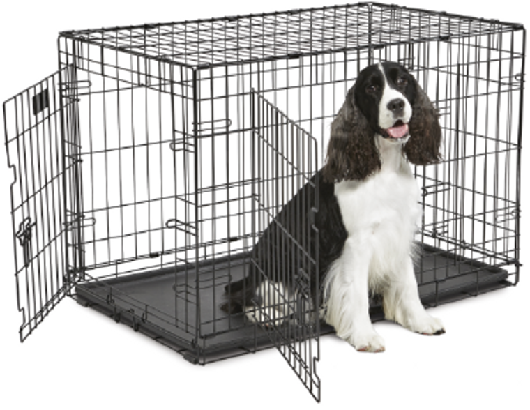 Midwest Contour Double Door Dog Crate 48"