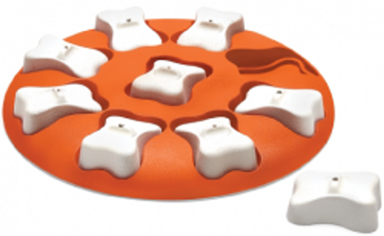 Outward Hound Orange Dog Smart Game Dog Toy