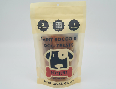Saint Rocco’s Dog Treats Meat Lovers 8oz - Vermont Pet Food and Supply