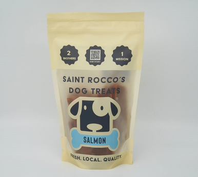 Saint Rocco’s Dog Treats Salmon 3oz - Vermont Pet Food and Supply