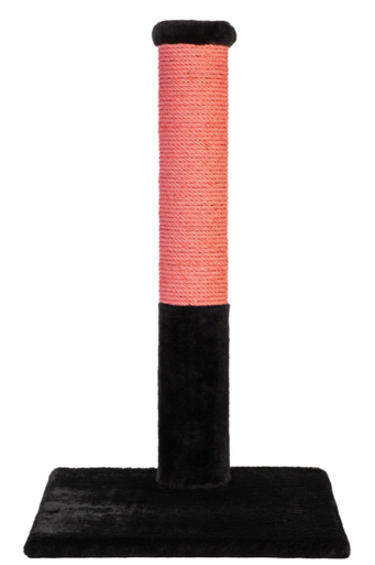 Noba Animal Co. Scratching Post Pink w/ Black Fur 28