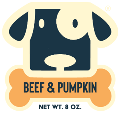 Saint Rocco’s Dog Treats Beef & Pumpkin 8oz - Vermont Pet Food and Supply