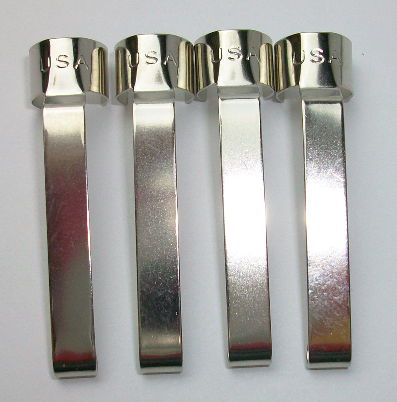 15 Spring Steel Snapon Pen/pencil Pocket Clips Made in USA Button Boy