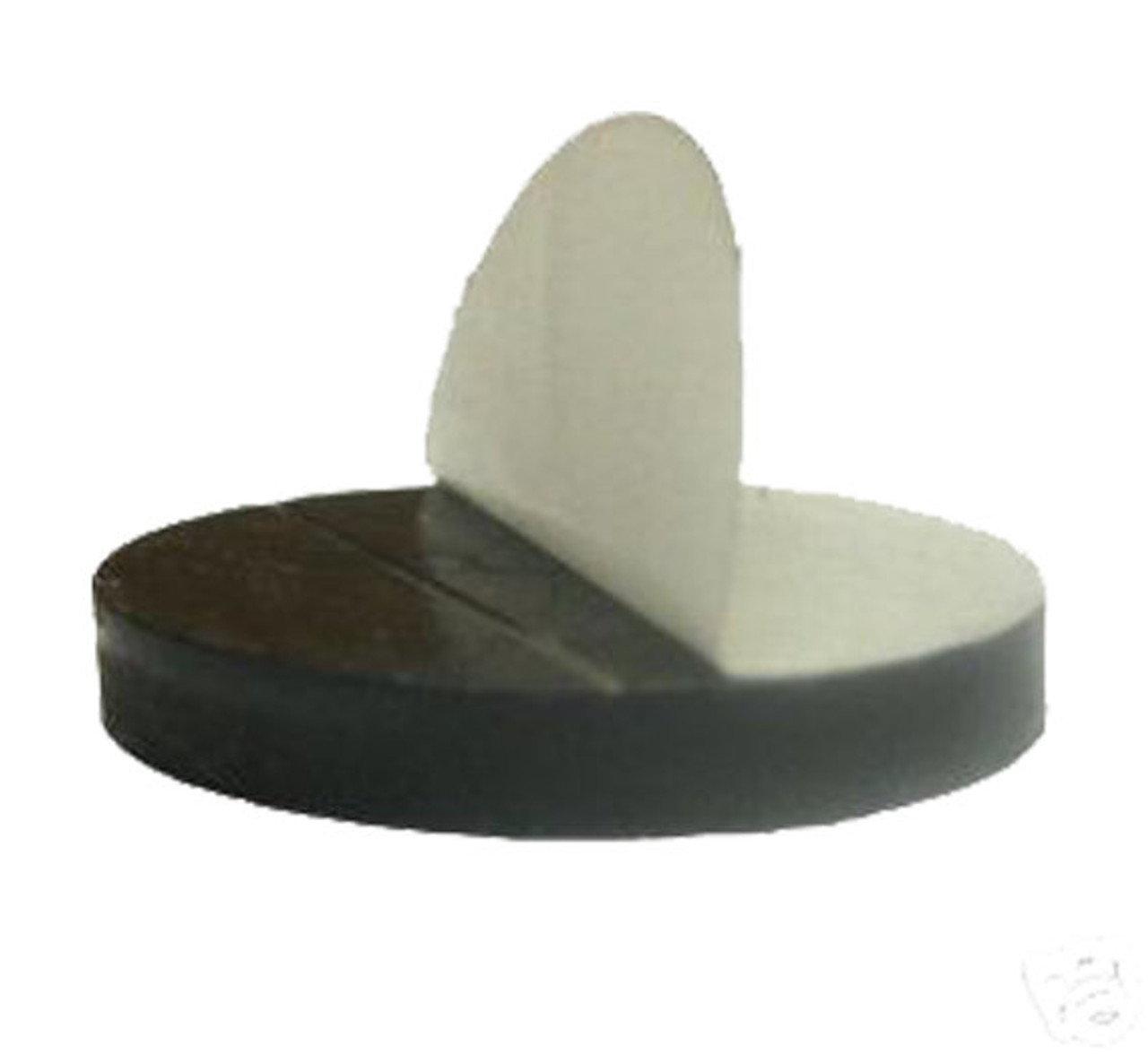 1 Inch Round Rubber Peel & Stick Magnets ONLY - NOT for 1 Buttons - 250