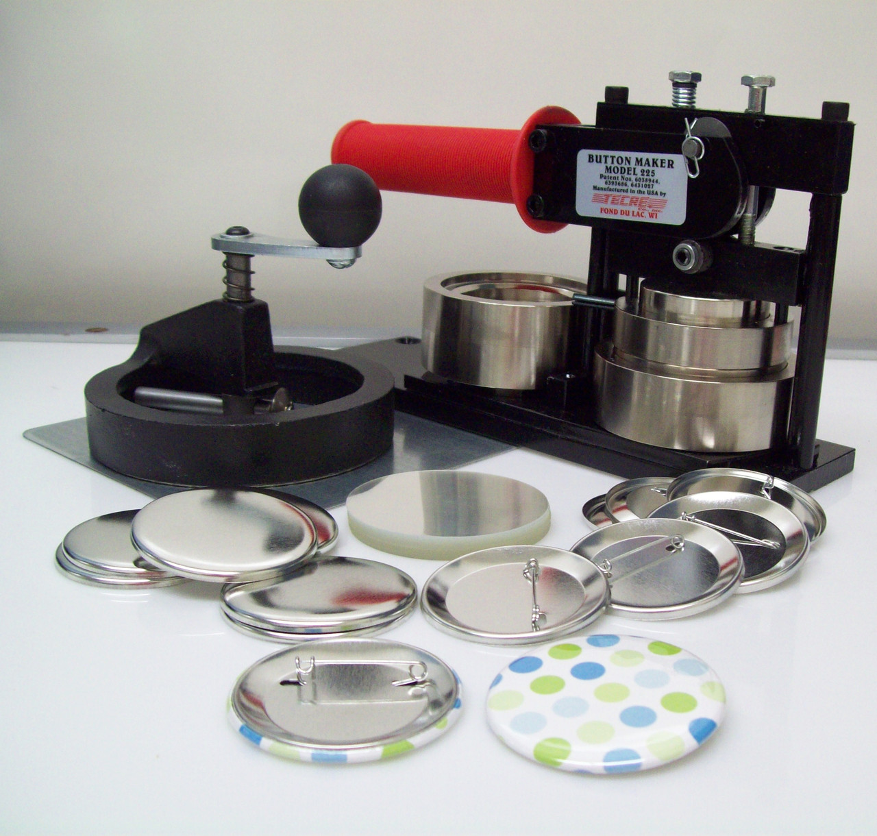 Button Makers 3 inch Tecre Button Machine