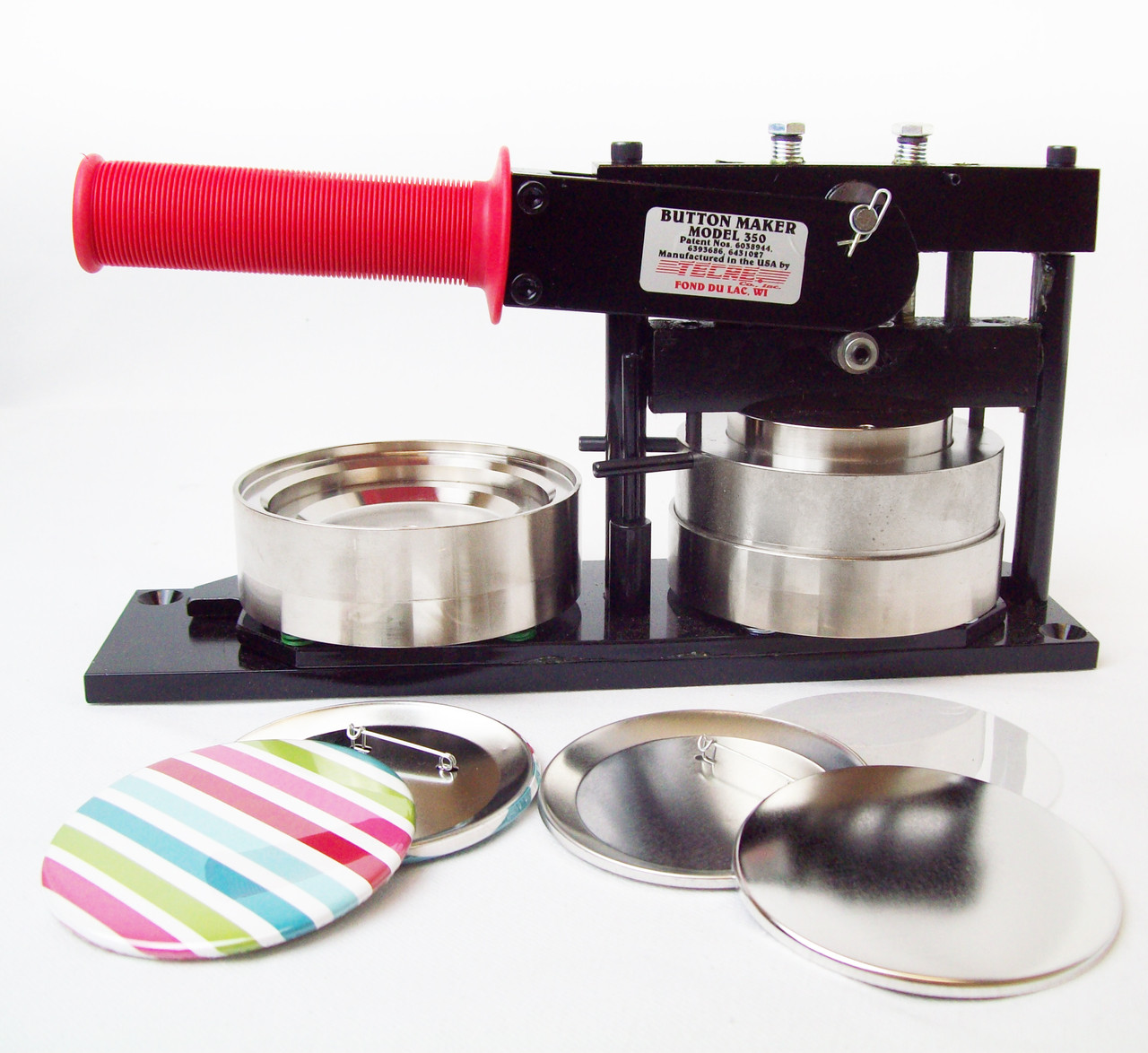 Button Maker Machines & Pinback Button Supplies