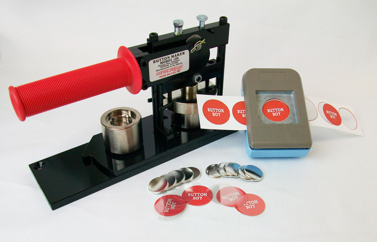 Model 100 1 Button Maker Machine – Buttonsonline