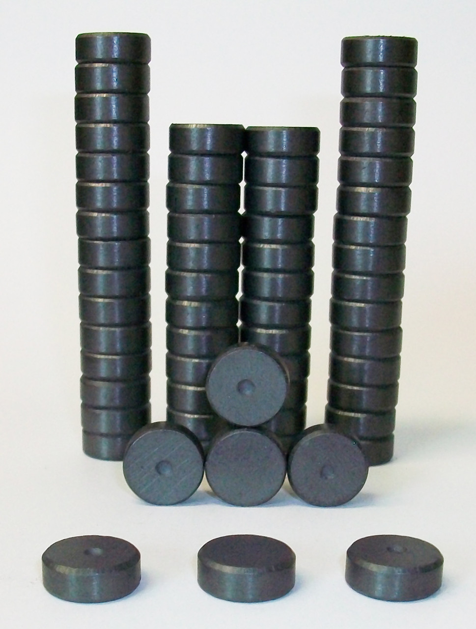 100 1/2" Dia ROUND BEVELED EDGE C8 Strong Ceramic With the