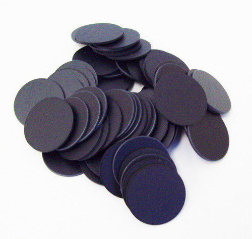 Plastic Flat Back Discs ONLY for 1" One Inch Button Making Machines - 500 pcs