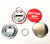 2.25" STD Magnetic Bottle Opener Parts With Ring 2-1/4 Inch-250