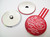 2.25" STD Ornament Button Parts 2-1/4 Inch - Makes 500 Ornaments-FREE SHIPPING