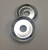 Indented Backs with hole ONLY for 1-1/4 Inch ( 1.25" ) Tecre Buttons - 1000 pcs-FREE SHIPPING