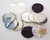 2.25" STD Button Making Kit - Machine, Graphic Punch, 100 Magnet Button Parts 2-1/4 Inch-FREE SHIPPING