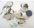 2.25" STD Tecre Pin Back Button Parts 2-1/4 Inch - Makes 1500 Buttons-FREE SHIPPING