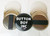 2.25" STD Complete Black CLOTHING MAGNET Parts 2-1/4 Inch - Makes 200 Magnets- FREE SHIPPING