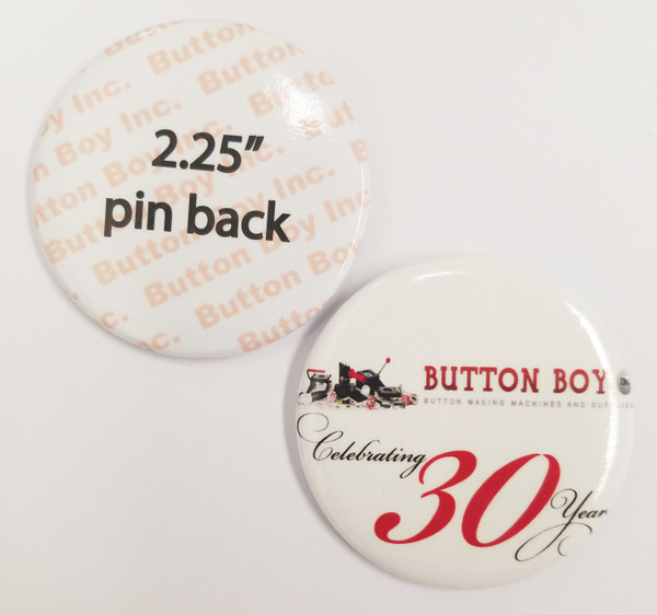 2.25" Custom Pinback Buttons