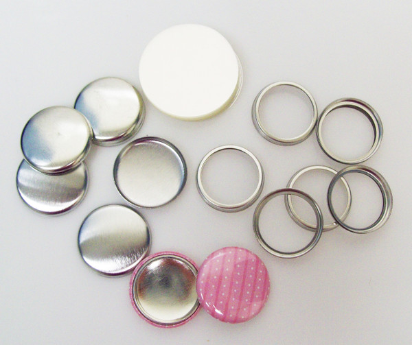 Complete 1" Tecre Hollow Back Button Parts 5000 pcs.