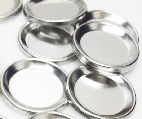 Indented Backs ONLY for 1-1/4 Inch ( 1.25" ) Tecre Buttons - 500 pcs-FREE SHIPPING