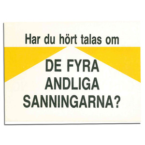 Have You Heard of the Four Spiritual Laws? (Swedish). Front