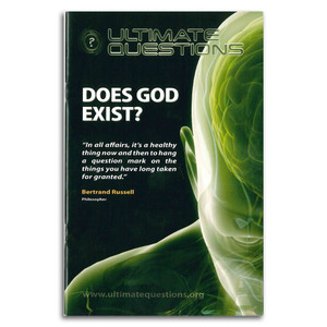 Ultimate Questions: Does God Exist. Front cover